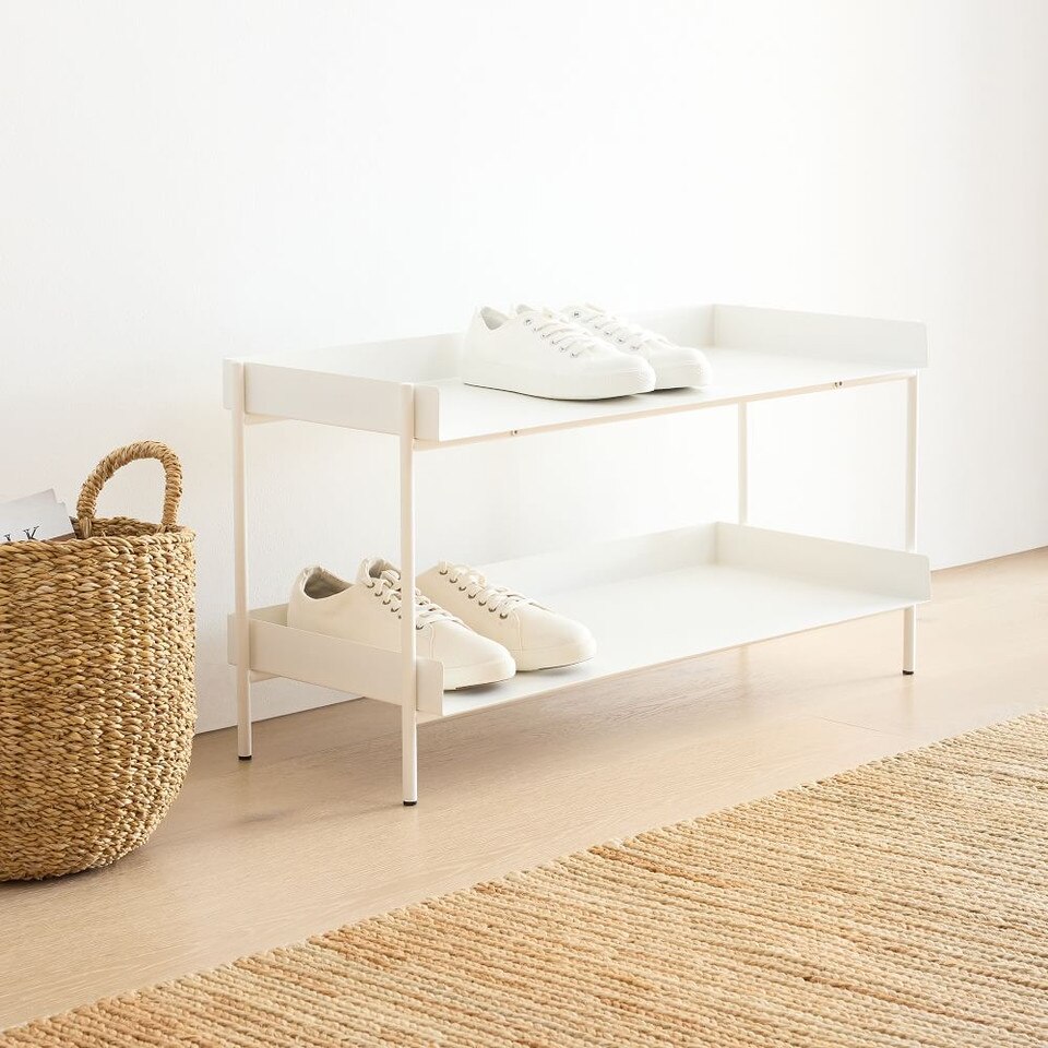 Floating Lines Shoe Rack West Elm UK